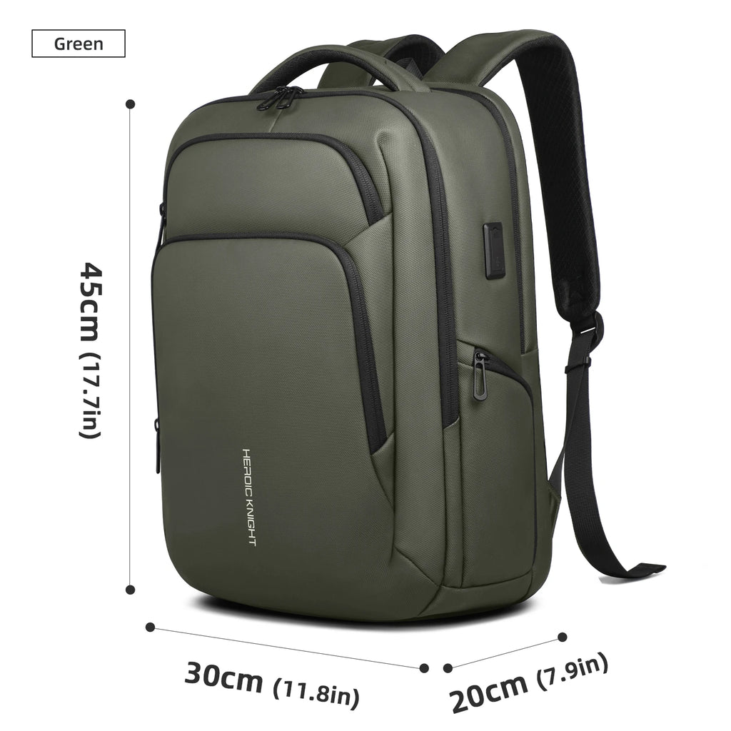 Sac à dos ordinateur 17.3 pouces en toile Oxford avec USB