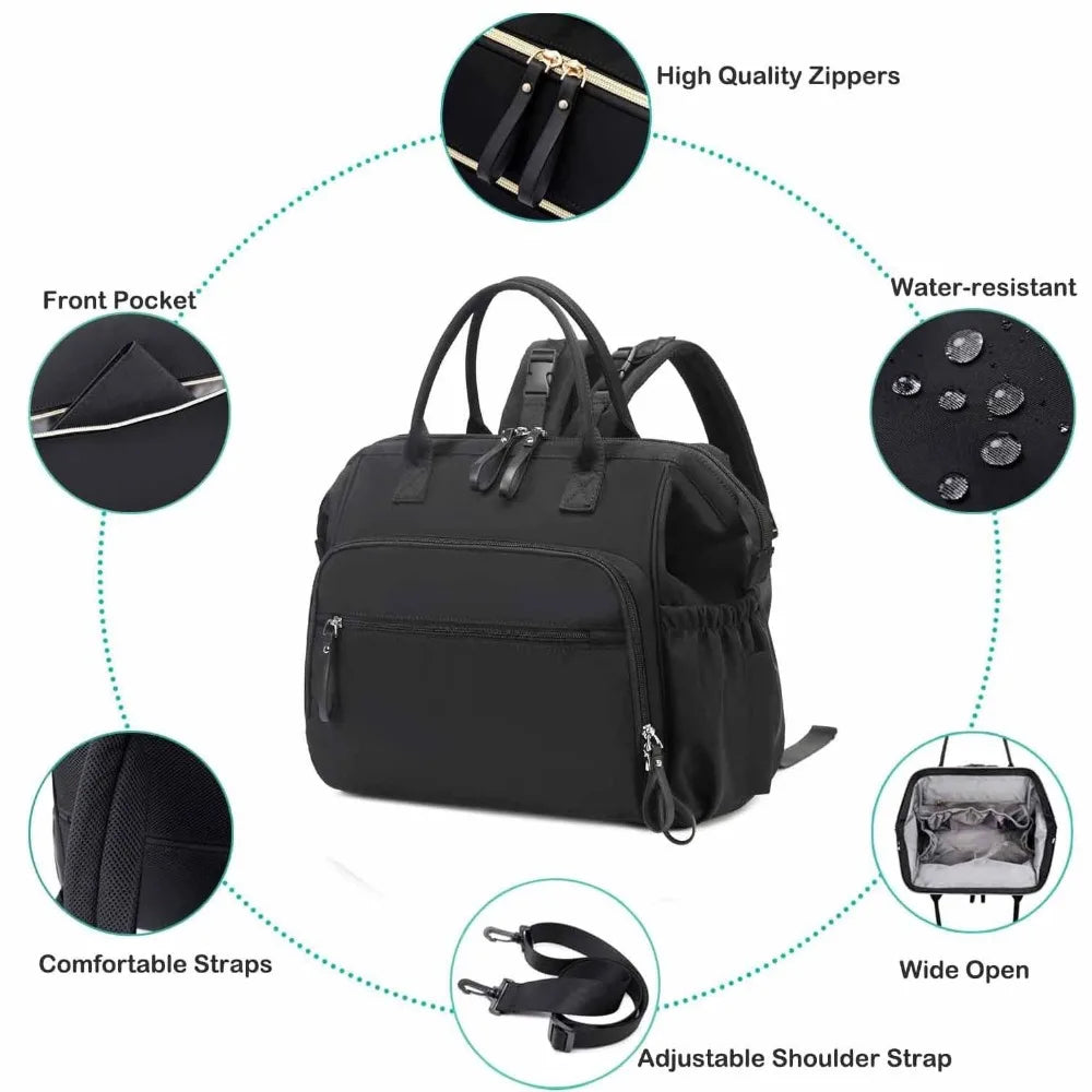 Sac à dos maternité multi-poches