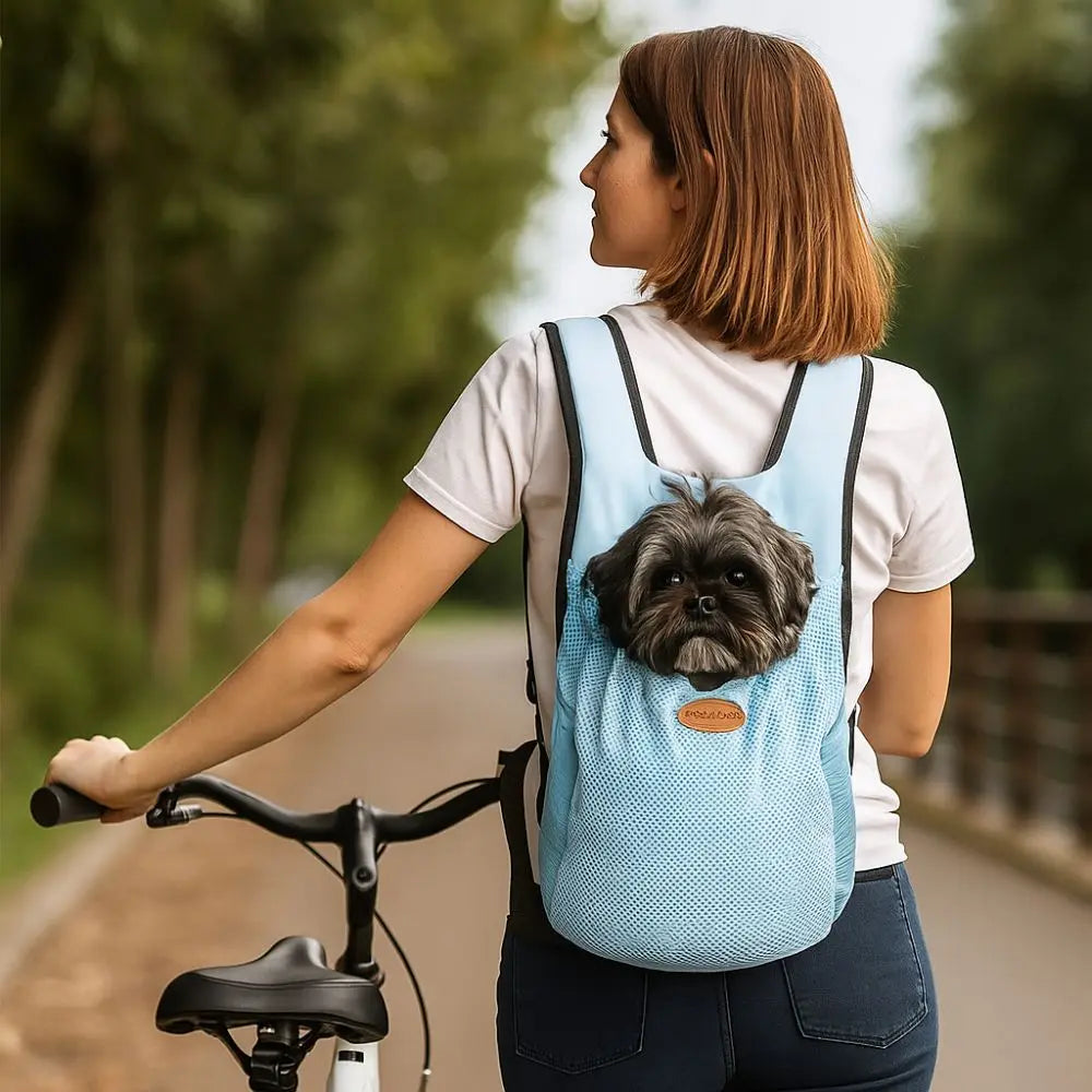 Sac à dos chien pour races moyennes en polyester