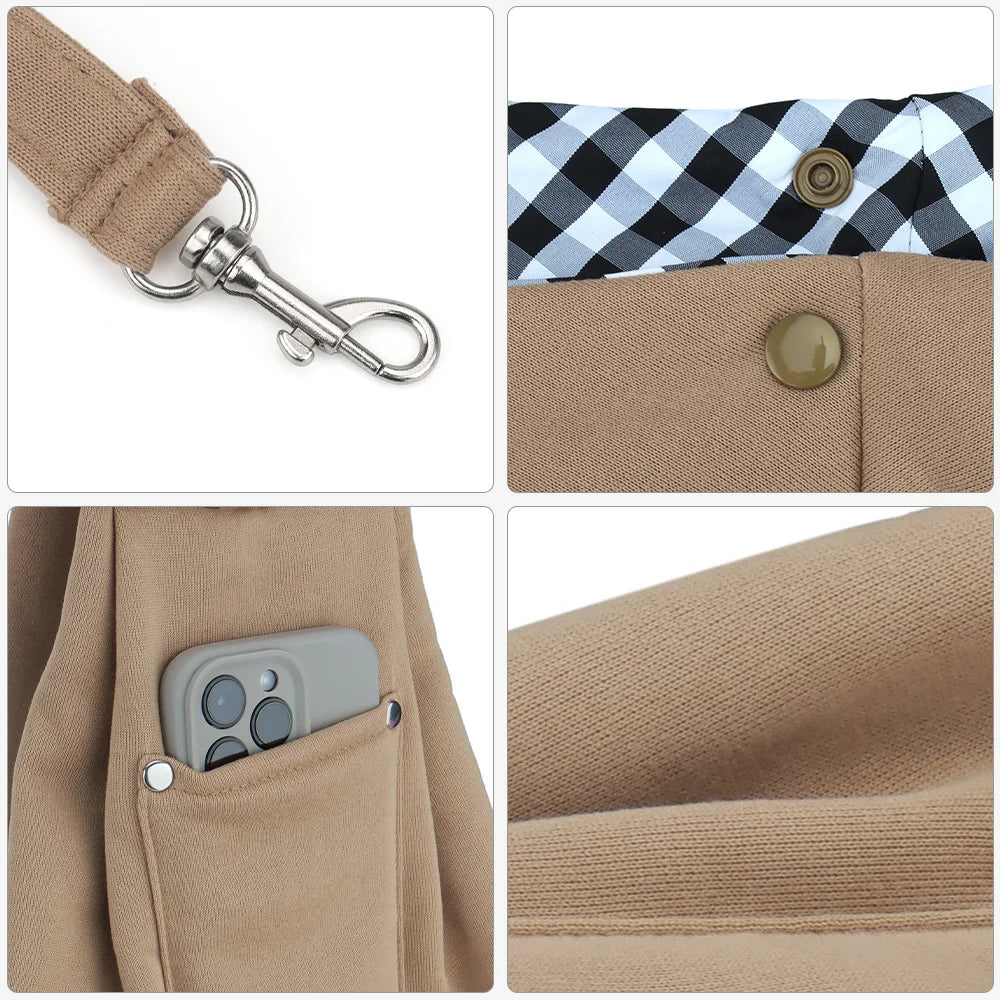 Sac à dos chien et chat en polyester respirant