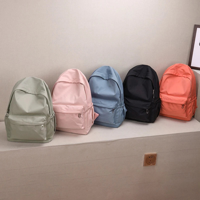 Sac à dos femme en nylon 28x11x38 cm