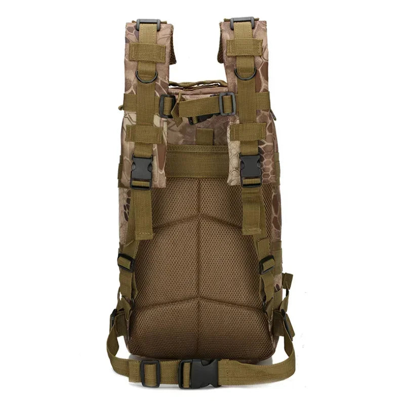 Sac à dos randonnée en toile avec sangles Molle