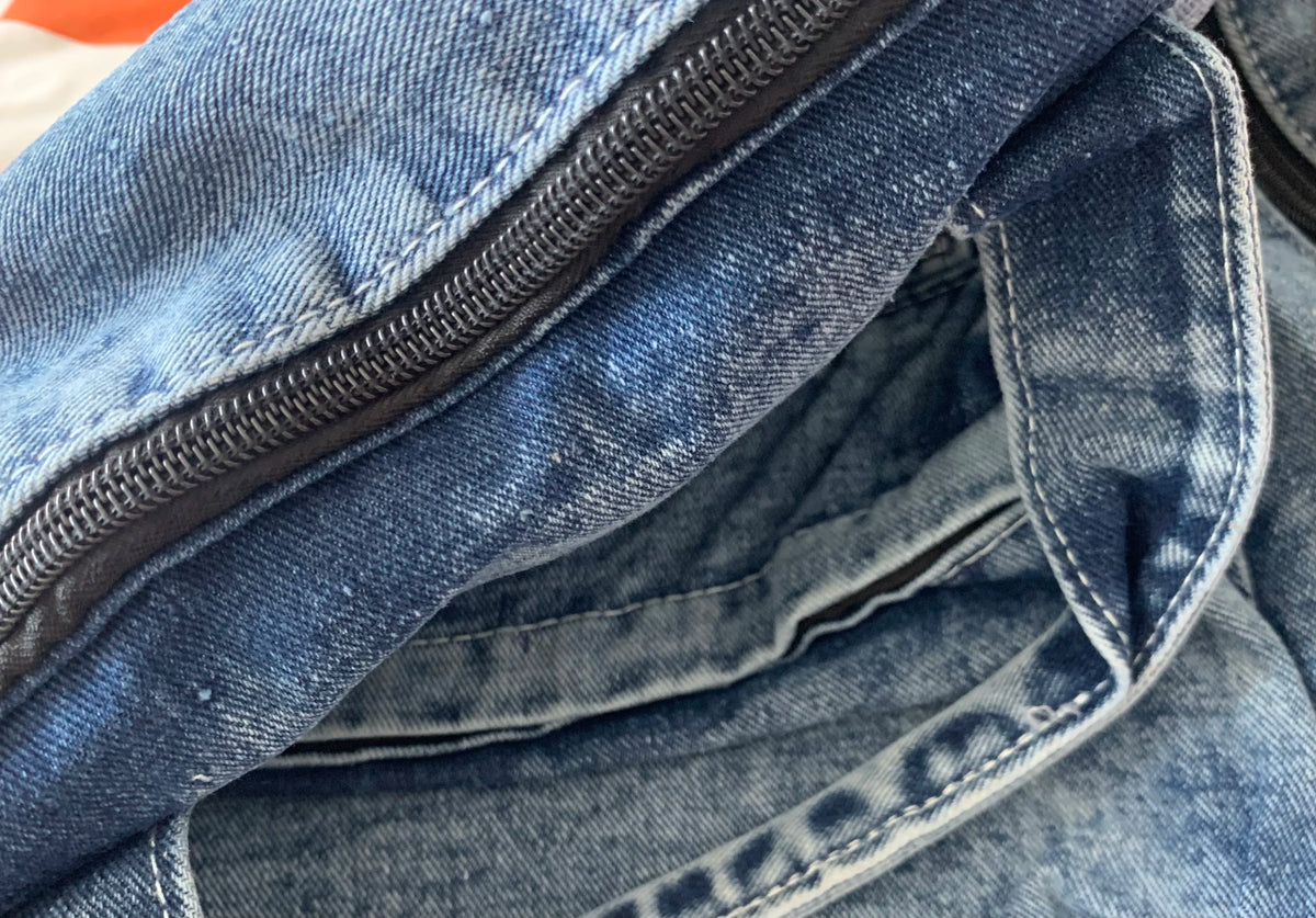 Sac à dos en jean 33x12x37 cm