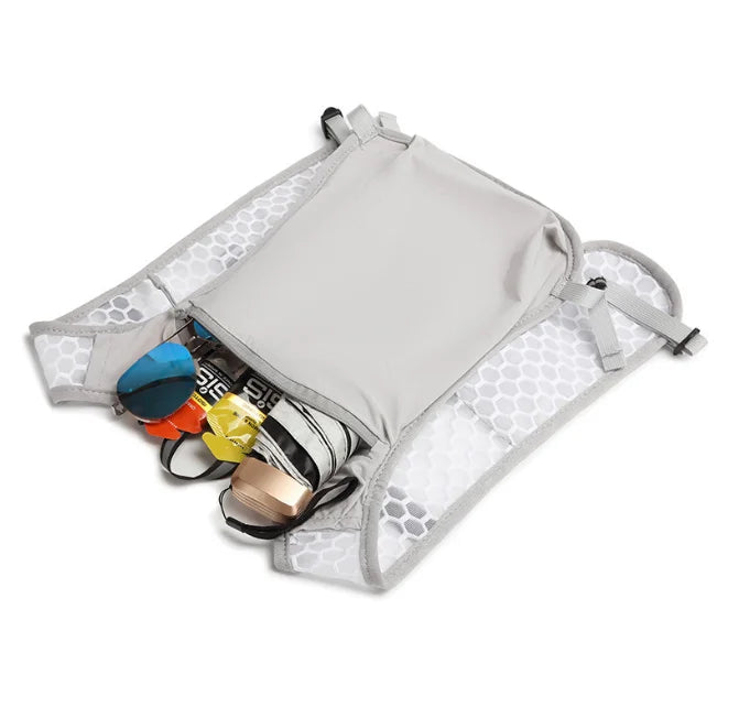 Sac à dos running gilet avec bandes réfléchissantes