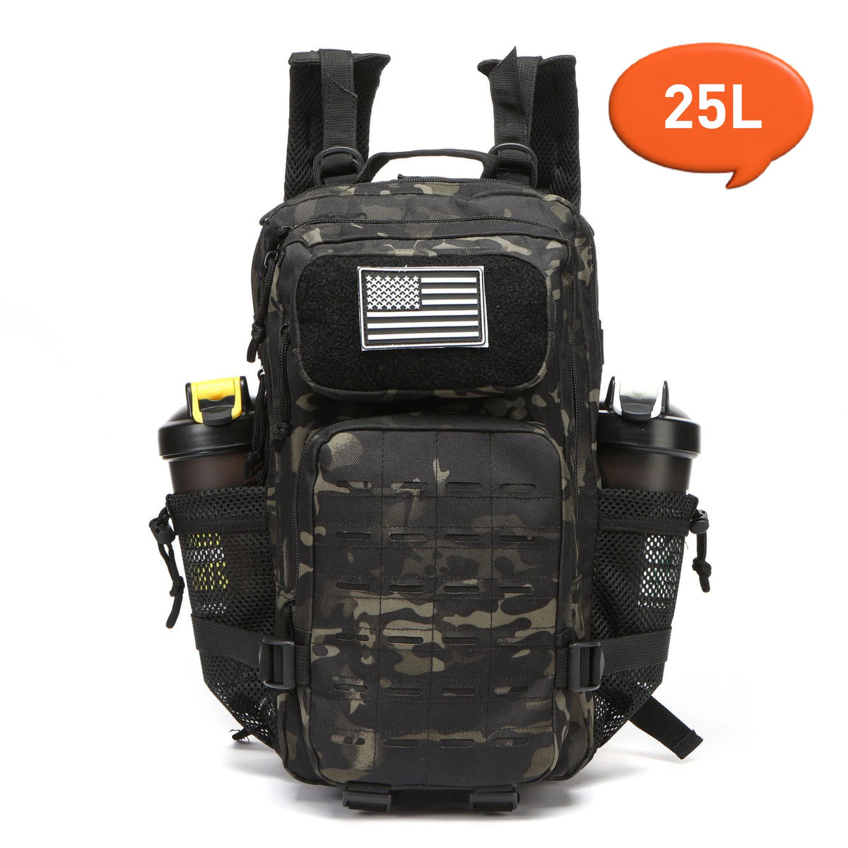 Sac à dos tactique MOLLE 25L Homme