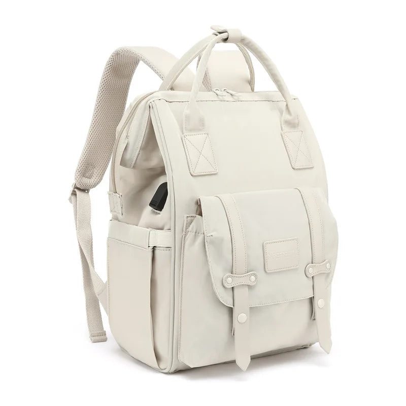 Sac à dos à langer en fibre synthétique