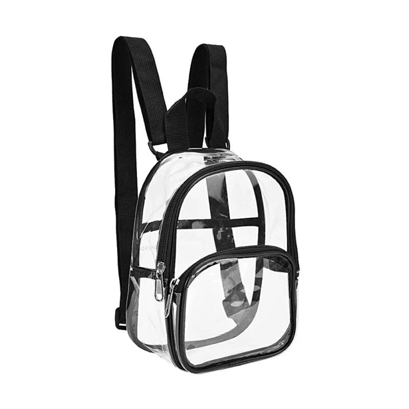 Mini sac à dos transparent en PVC