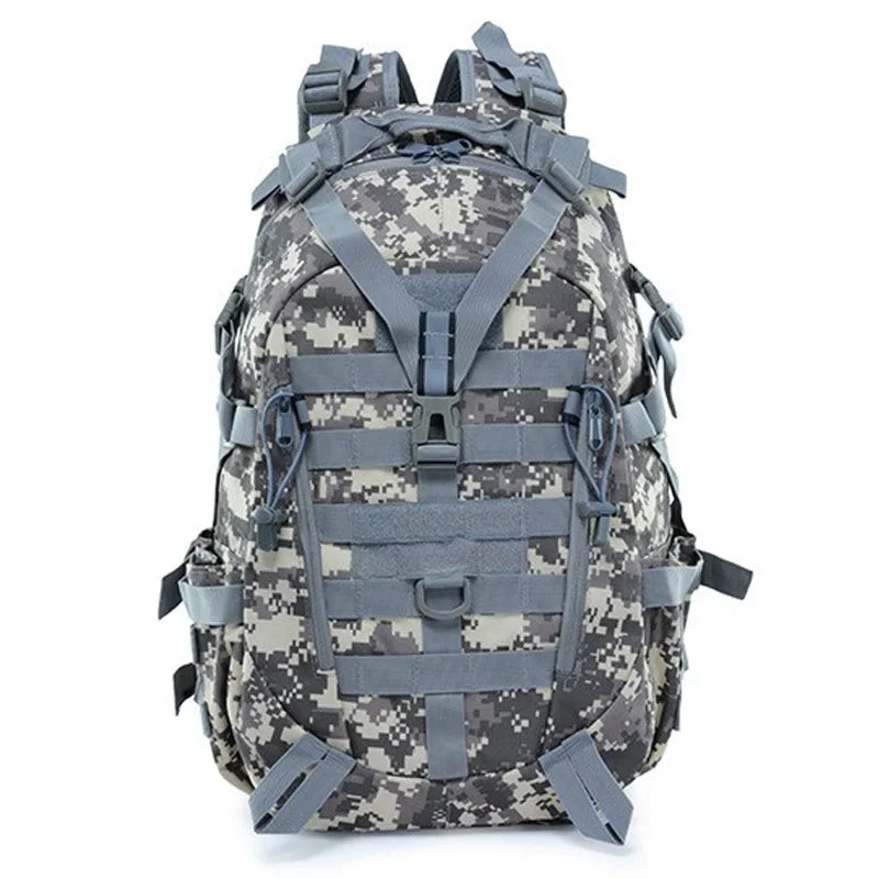 Sac à dos militaire 40L en nylon avec sangles molle