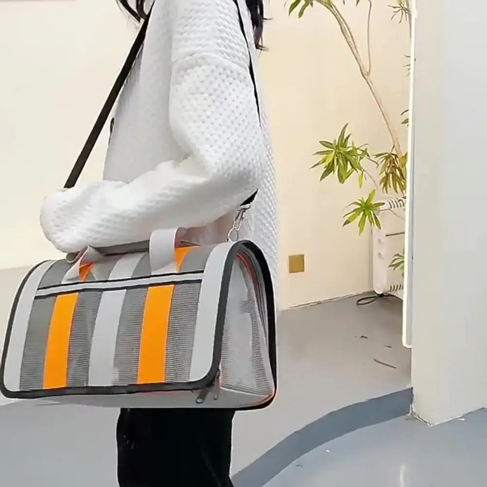 Sac de transport chat et chien en nylon, petites races