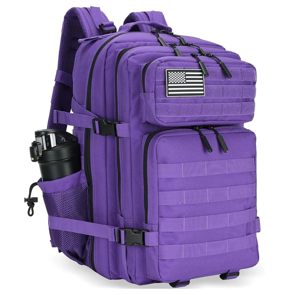Sac à dos militaire 45L avec porte-gourdes