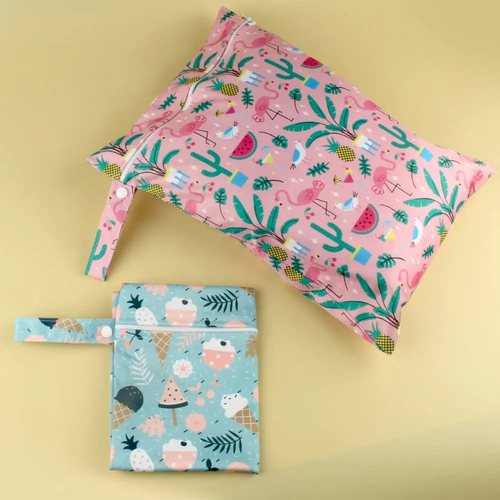 Pochette à langer réutilisable étanche