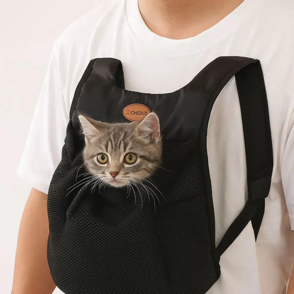 Sac à dos chien pour races moyennes en polyester