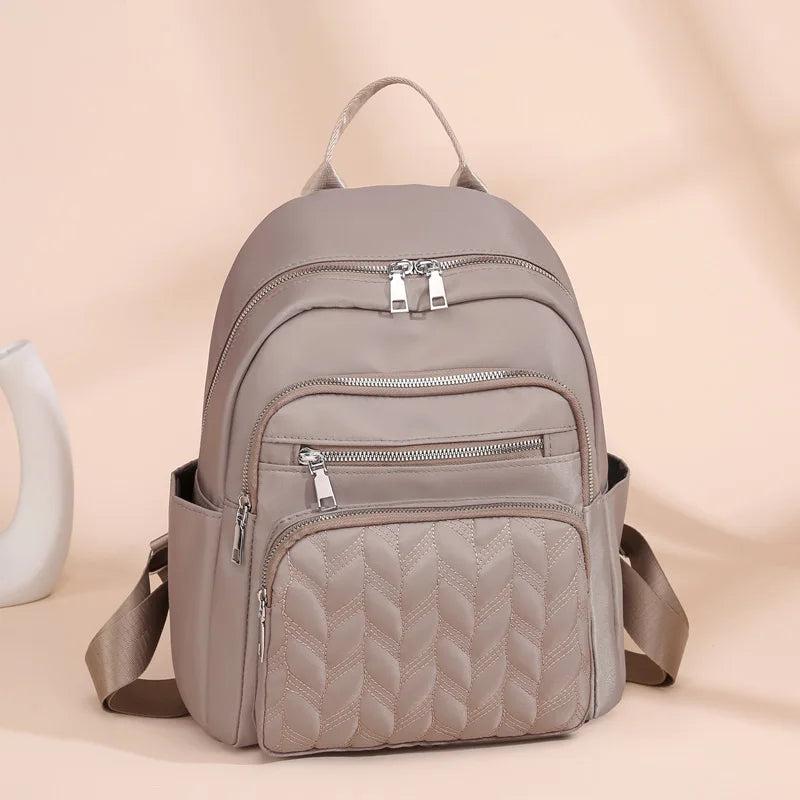 Sac à dos femme en nylon matelassé