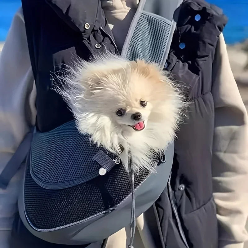 Sac à dos chien et chat en mailles respirantes
