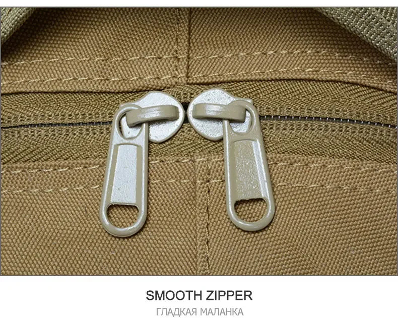 Sac à dos militaire 40L en nylon avec sangles molle