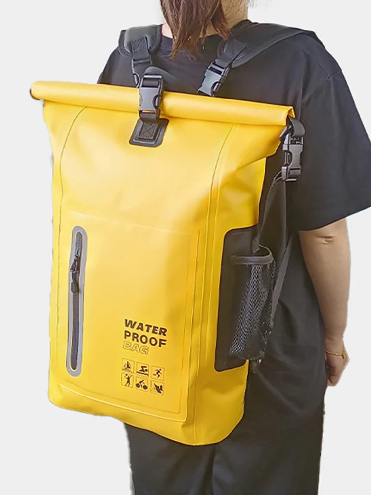 Sac à dos étanche 30L en PVC avec fermeture enroulement