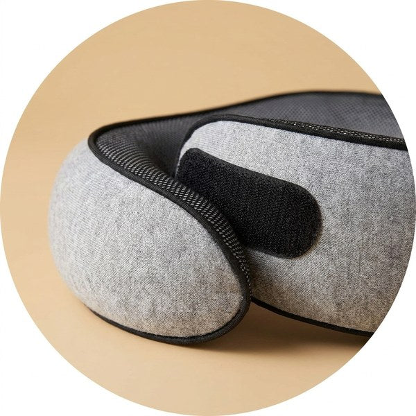 Pan avant du coussin Calé et sa fermeture par scratch