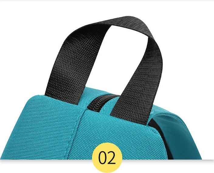 Sac à dos homme en toile Oxford bicolore